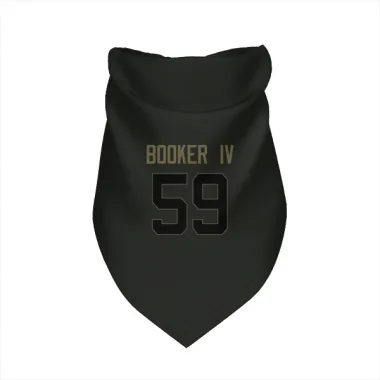 Black Philadelphia Eagles Thomas Booker IV   Service Dog & Cat Pet Bandana